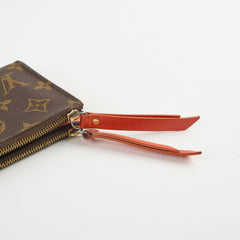 Louis Vuitton Adele Wallet Monogram Orange