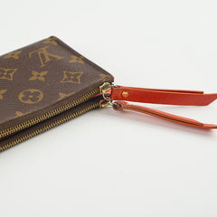 Louis Vuitton Adele Wallet Monogram Orange