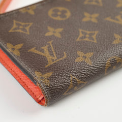 Louis Vuitton Adele Wallet Monogram Orange