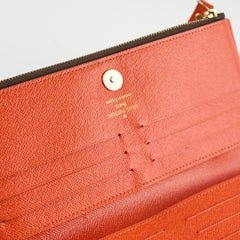 Louis Vuitton Adele Wallet Monogram Orange