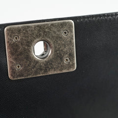 Chanel Old Medium Boy Black