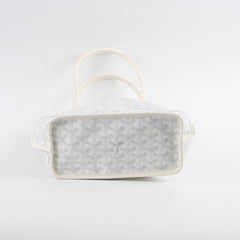Goyard Mini Anjou Tote PM White