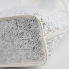 Goyard Mini Anjou Tote PM White