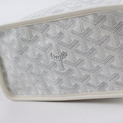 Goyard Mini Anjou Tote PM White