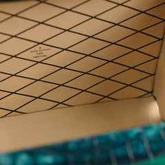 Louis Vuitton Crocodile Petite Malle Green Microchip