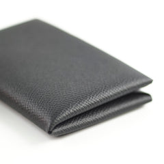 Hermes Calvi Card Holder Epsom Noir