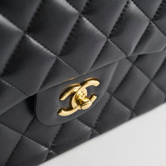 Chanel Classic Double Flap Jumbo Lambskin Black