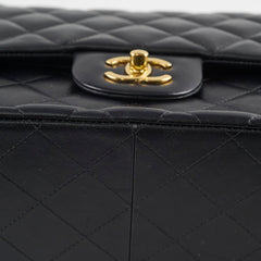 Chanel Classic Double Flap Jumbo Lambskin Black