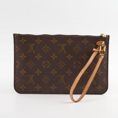 Louis Vuitton Flat Pouch Clutch Monogram