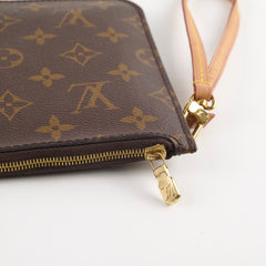 Louis Vuitton Flat Pouch Clutch Monogram