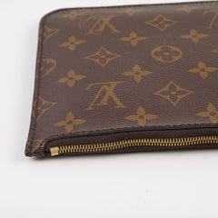 Louis Vuitton Flat Pouch Clutch Monogram