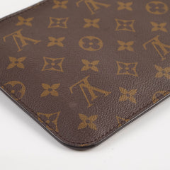Louis Vuitton Flat Pouch Clutch Monogram