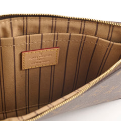 Louis Vuitton Flat Pouch Clutch Monogram