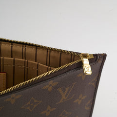 Louis Vuitton Flat Pouch Clutch Monogram