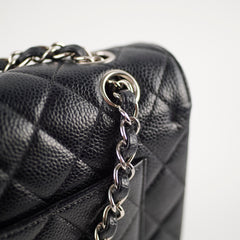 Chanel Small Classic Double Flap Black Caviar