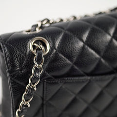 Chanel Small Classic Double Flap Black Caviar