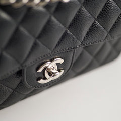 Chanel Small Classic Double Flap Black Caviar