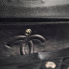 Chanel Small Classic Double Flap Black Caviar
