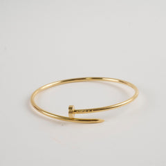 Cartier Juste Un Clou JUC SM Bracelet Yellow Gold Size 18