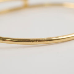 Cartier Juste Un Clou JUC SM Bracelet Yellow Gold Size 18