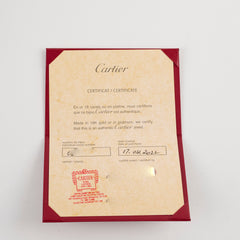 Cartier Juste Un Clou JUC SM Bracelet Yellow Gold Size 18