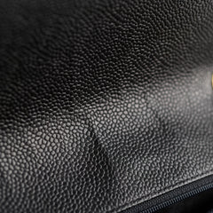 Chanel Vintage Medium Caviar Diana Bag Black