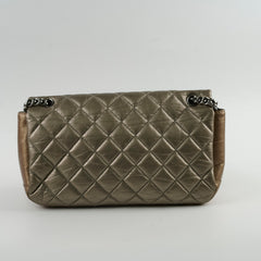 Chanel Seasonal Flap Metallic Bronze 2 Tone