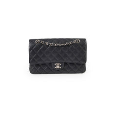 Chanel Medium Classic Flap Black Caviar SHW