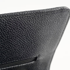 Chanel Medium Classic Flap Black Caviar SHW