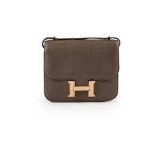Hermes Constance 18 Etain Rose Gold Hardware C Stamp
