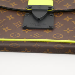 Louis Vuitton S Lock A4 Pouch Monogram
