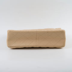 Chanel Jumbo Single Flap Caviar Beige