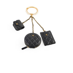 Chanel Runway 21A Bracelet with Small Shapes and Chain