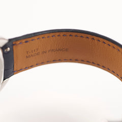Hermes Arceau Watch 40mm Blue Dial