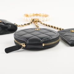 Chanel Runway 21A Bracelet with Small Shapes and Chain