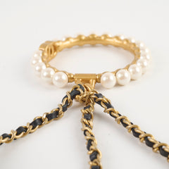 Chanel Runway 21A Bracelet with Small Shapes and Chain