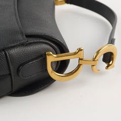 Christian Dior Mini Saddle Black