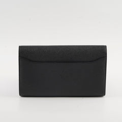 Hermes Constance Wallet Epsom Black