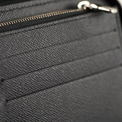 Louis Vuitton Epi Zip Wallet Black