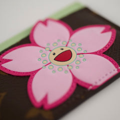 Louis Vuitton x Takashi Murakami Cherry Blossom Cardholder