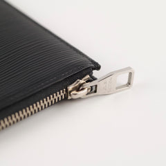 Louis Vuitton Epi Zip Pouch Black