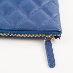 Chanel O Case Medium Blue