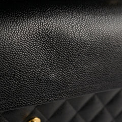 Chanel Caviar Jumbo Double Flap Black