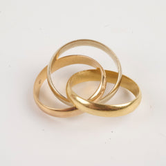 Cartier Vintage Trinity Ring Size 50