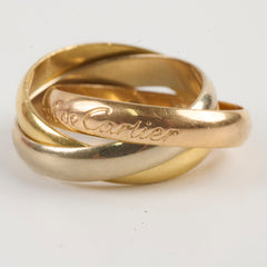 Cartier Vintage Trinity Ring Size 50