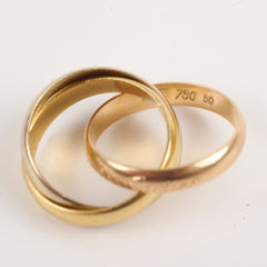 Cartier Vintage Trinity Ring Size 50