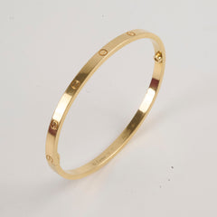 Cartier Small Model Love Bracelet Yellow Gold Size 17