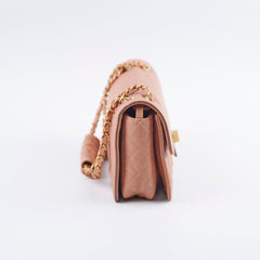 Chanel Seasonal Quilted Caviar 2.55 Reissue Single Flap Bag Terracotta