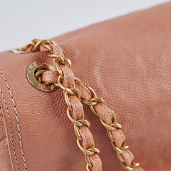 Chanel Seasonal Quilted Caviar 2.55 Reissue Single Flap Bag Terracotta