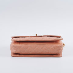 Chanel Seasonal Quilted Caviar 2.55 Reissue Single Flap Bag Terracotta